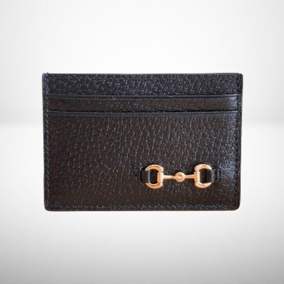 Gucci Other - GUCCI NEW CARD CASE / CARD HOLDER  WITH HORSEBIT